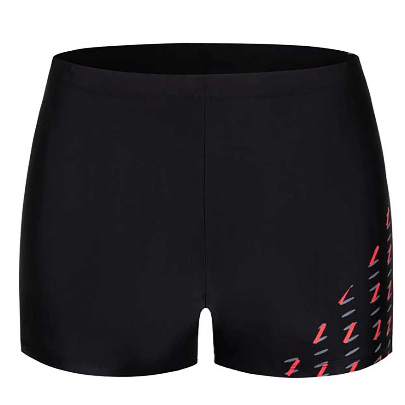 Mens Summer Swimming Trunks Athletic Swim Boxer Shorts with Mesh Liner Swimwear Beach Surfing Sunbathing Diving Pool Swimsuit Z260313