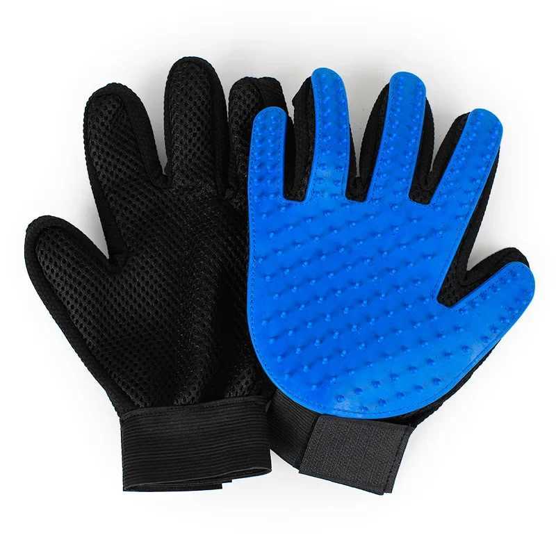 Others Dog Grooming 1 pet hair removal glove cat comb dog massage bathtub cleaning and beauty products rubber hair removal brush H250212