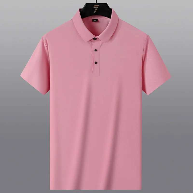 Plus Size Mens Polo Shirt for 140kg Fat Big and Tall Man Brands Mens Polo Shirt XXXXXXL 5XL 6XL 7XL 8XL Polo Homme New X250213