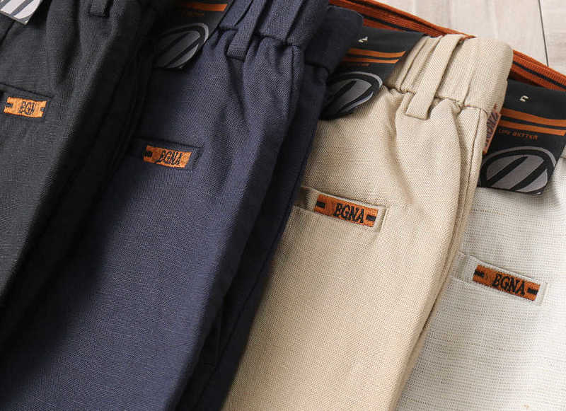 Men's Pants designer Autumn and winter thick casual trousers slim fit embroidered triangle small leg pants trendy men youth slimming elastic straight IQC8 RBQM