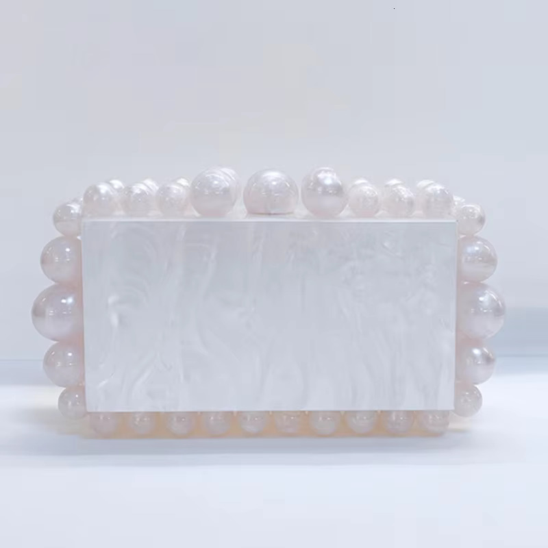 hot Leopard Print Acrylic Evening Clutch Bag with Sequins - Women's Designer Wedding Party Purse Handbag