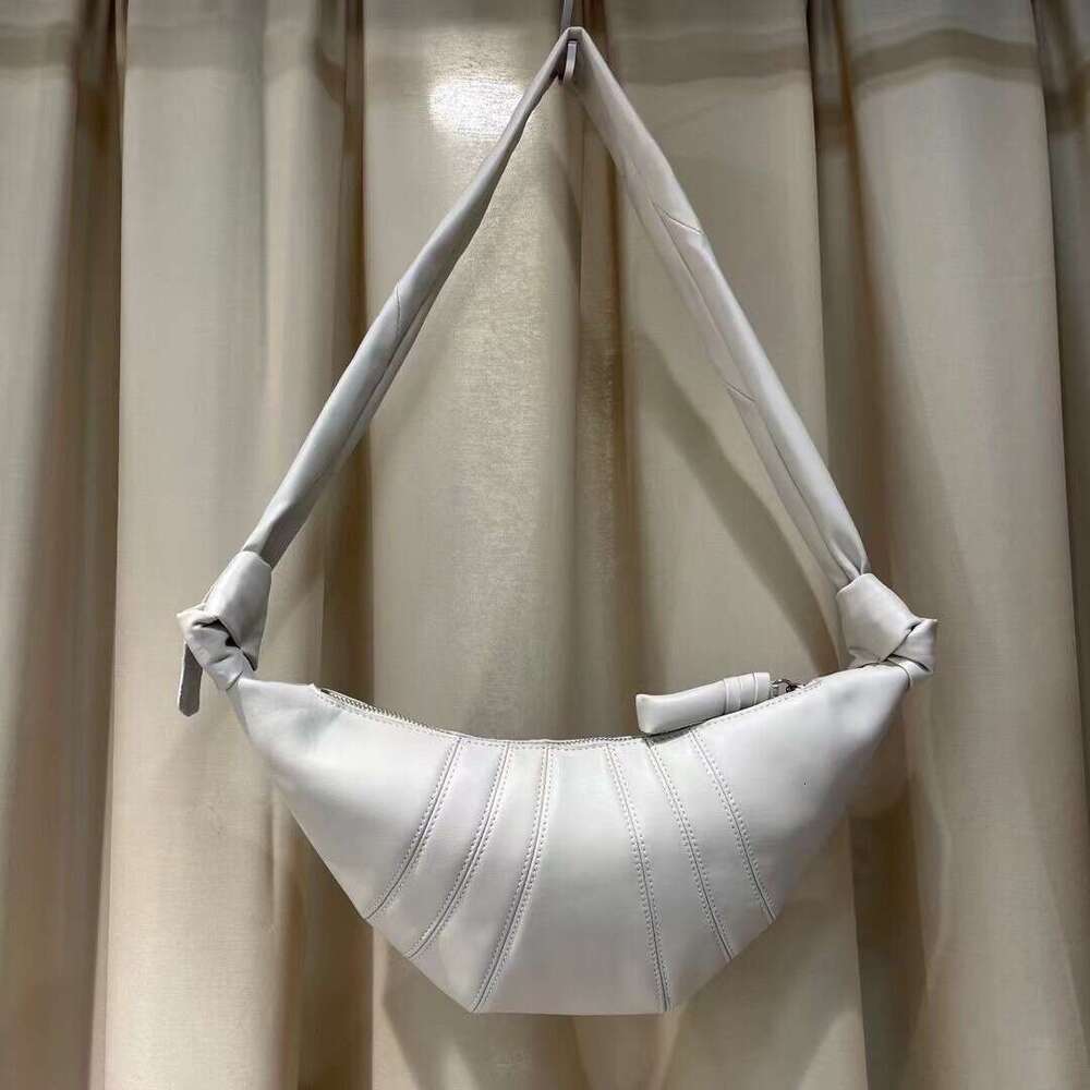 2025 New Crossbody shoulder croissant Hobo bag Real hot Leather Chest Single Shoulder Bag High Top Quality