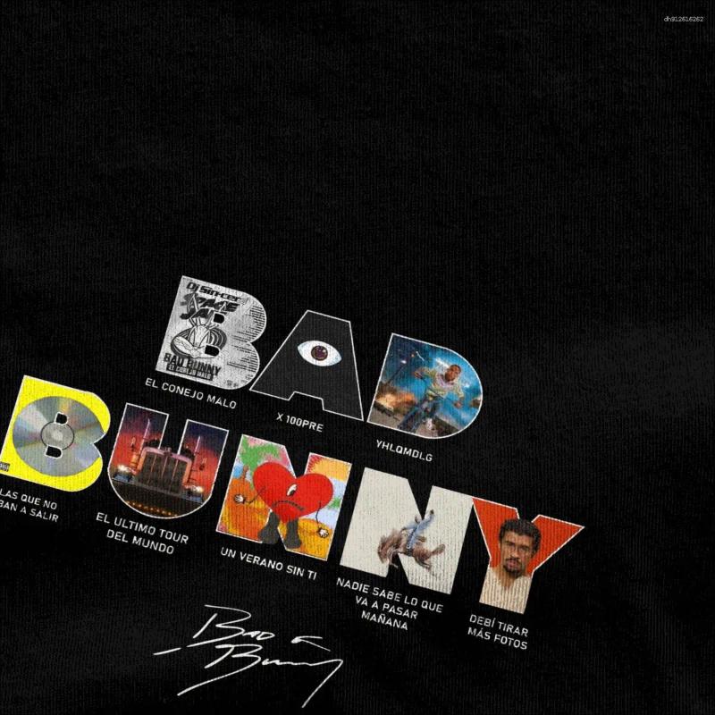 Men's T Shirts Bads Bunnys DTMF Debi Tirar Mas Fotos 2025 T-Shirt Men Awesome Cotton Summer O Neck Tee Shirt Big Size Clothing