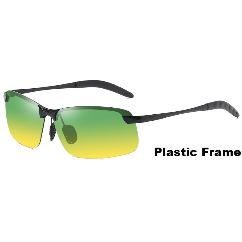 Men Photochromic Polarized Sunglasses Driving Fishing Chameleon Glasses Change Color Sun Glasses Day Night Vision UV400 Eyewear CB CAVALLO BIANCO