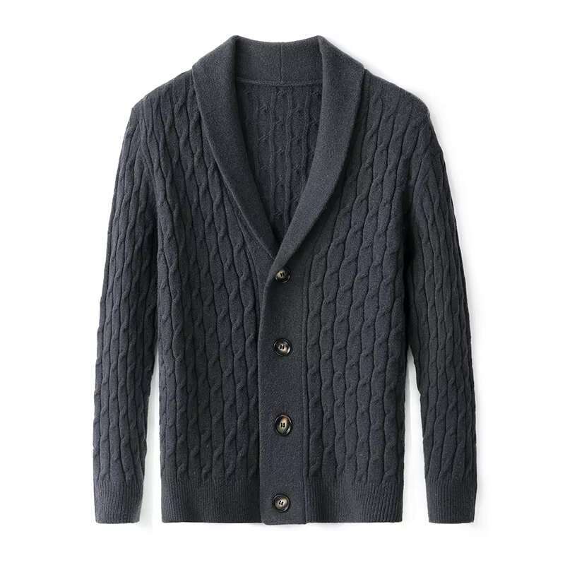 Women's Coat Men's Clothing M-4Xl Men Cardigan Comfortable Brand Wool Fashion Top Quality Men's Sweater