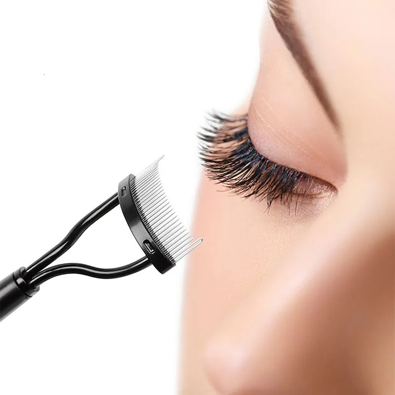Eyelash Separator Curler Beauty Makeup Foldable Portable Durable Metal Brush Comb Mascara Curl Products 250115
