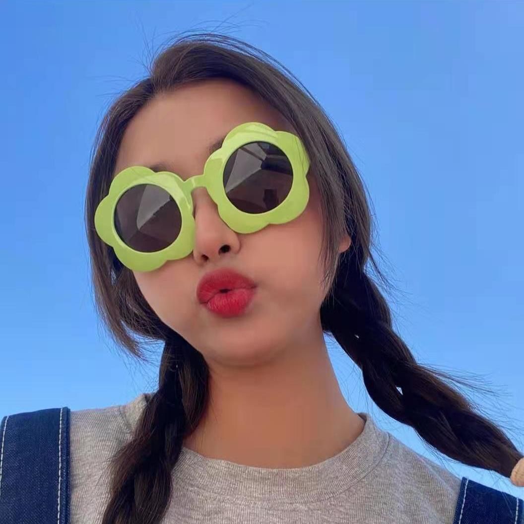 10 pieces Wedding photography glasses funny little flower sunglasses cute party sunflowers decorative glasses new