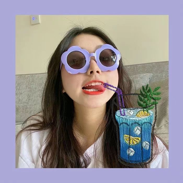 10 pieces Wedding photography glasses funny little flower sunglasses cute party sunflowers decorative glasses new