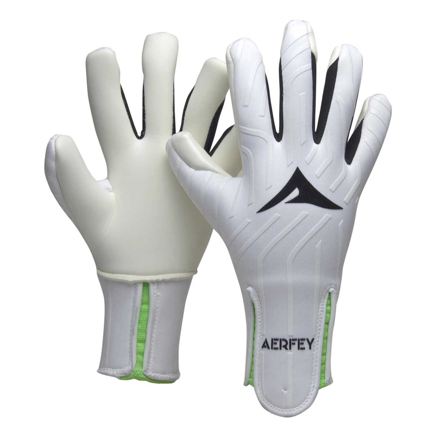AERFEY Football Soccer Goalkeeper Gloves Thickened latex 4 mm Adults Teenager Goalkeeper Soccer Goalie Gloves Good adhesionXJ250213