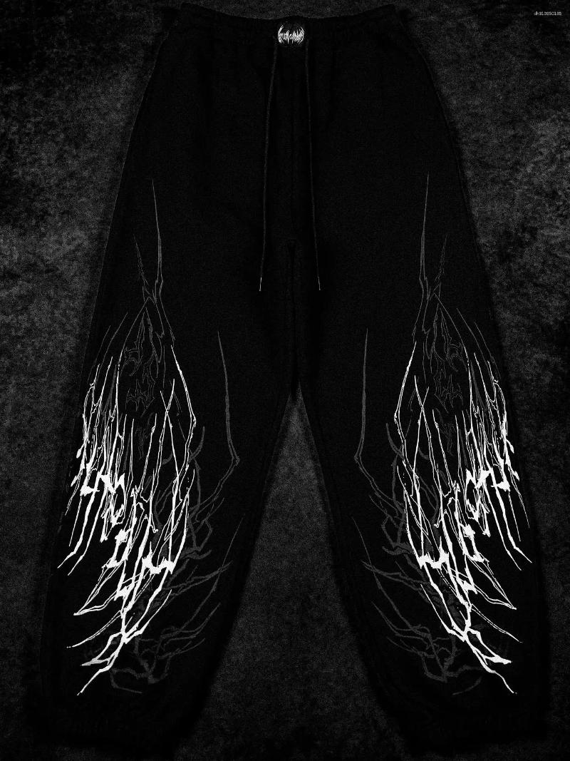 Men's Pants Breathedivinity Sweatpants Joggers 2026 Autumn Winter American Fashion With For Men Women Oversized Hip-hop Men's Pants