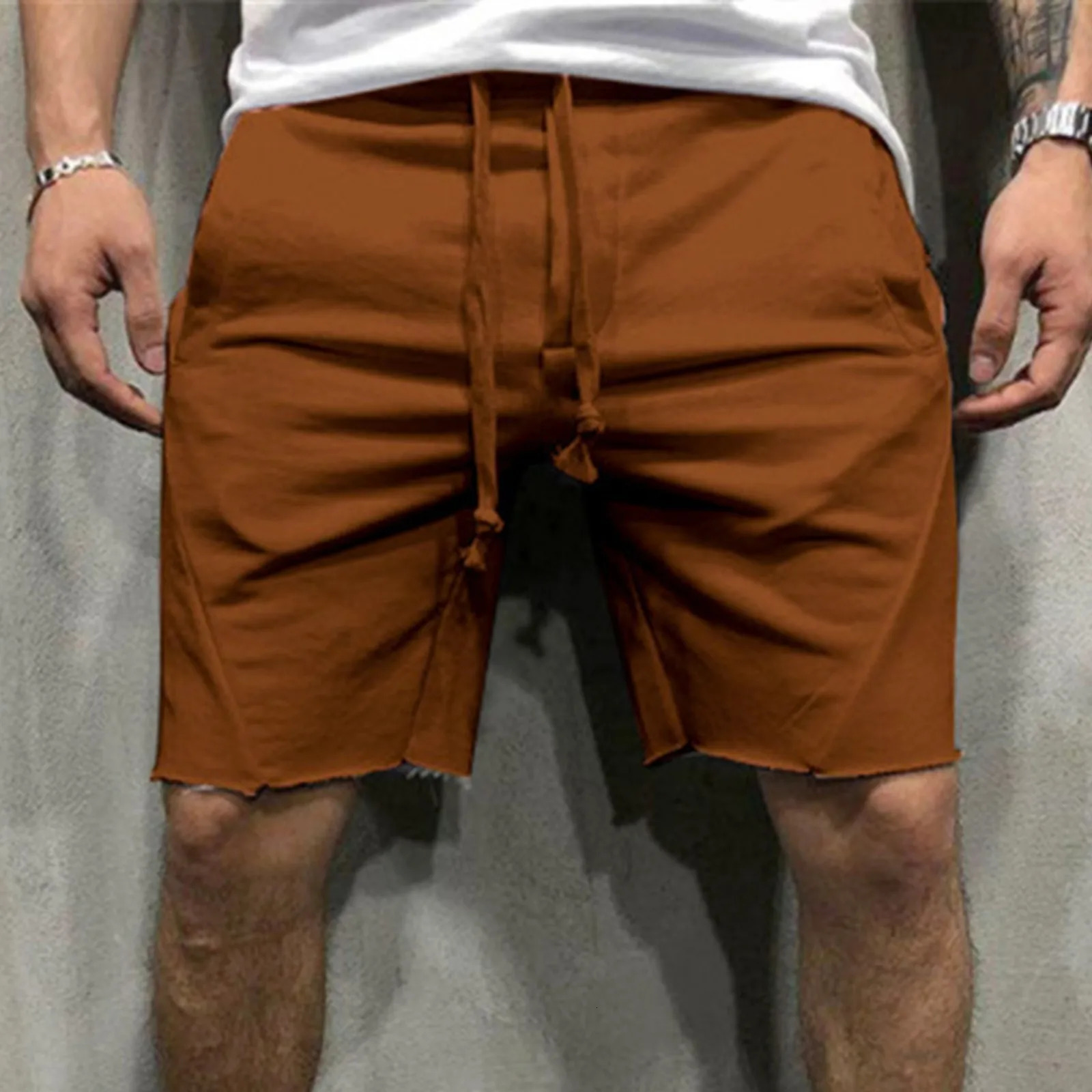 Mens S Loose Fashion Comfortable Jeans Star Shorts Summer Fashion Casual Heavyweight Five Point Trousers Boy Shorts Y2K Pants 250210