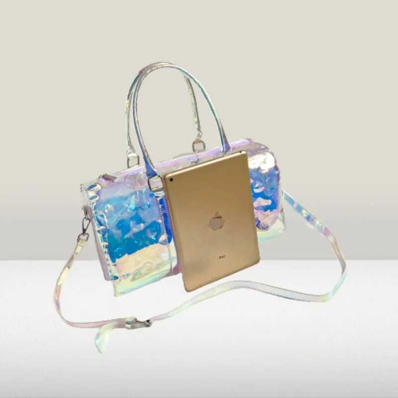 Top Quality Brand High Quality New Style Free Delivery Designer Bag Laser Glossy Large Capacity Multifunctional Handbag - Stylish & Versatile, Middle 