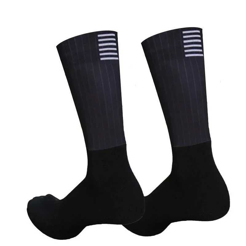 Pro Team Aero Cycling Socks Anti Slip Silicone Road 2025 New Bike Socks Men Sport Calcetines CiclismoXJ250213