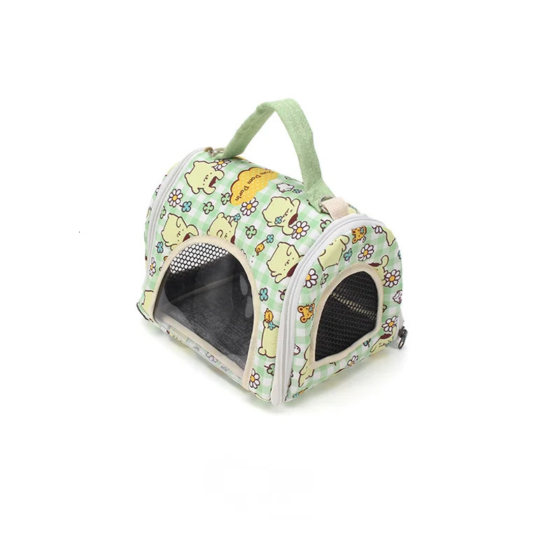 Pet Hamster Travel Bag Chinchilla Guinea Pig Bunny Breathable Cage Warm Soft Travel Walking Small Animal 250206