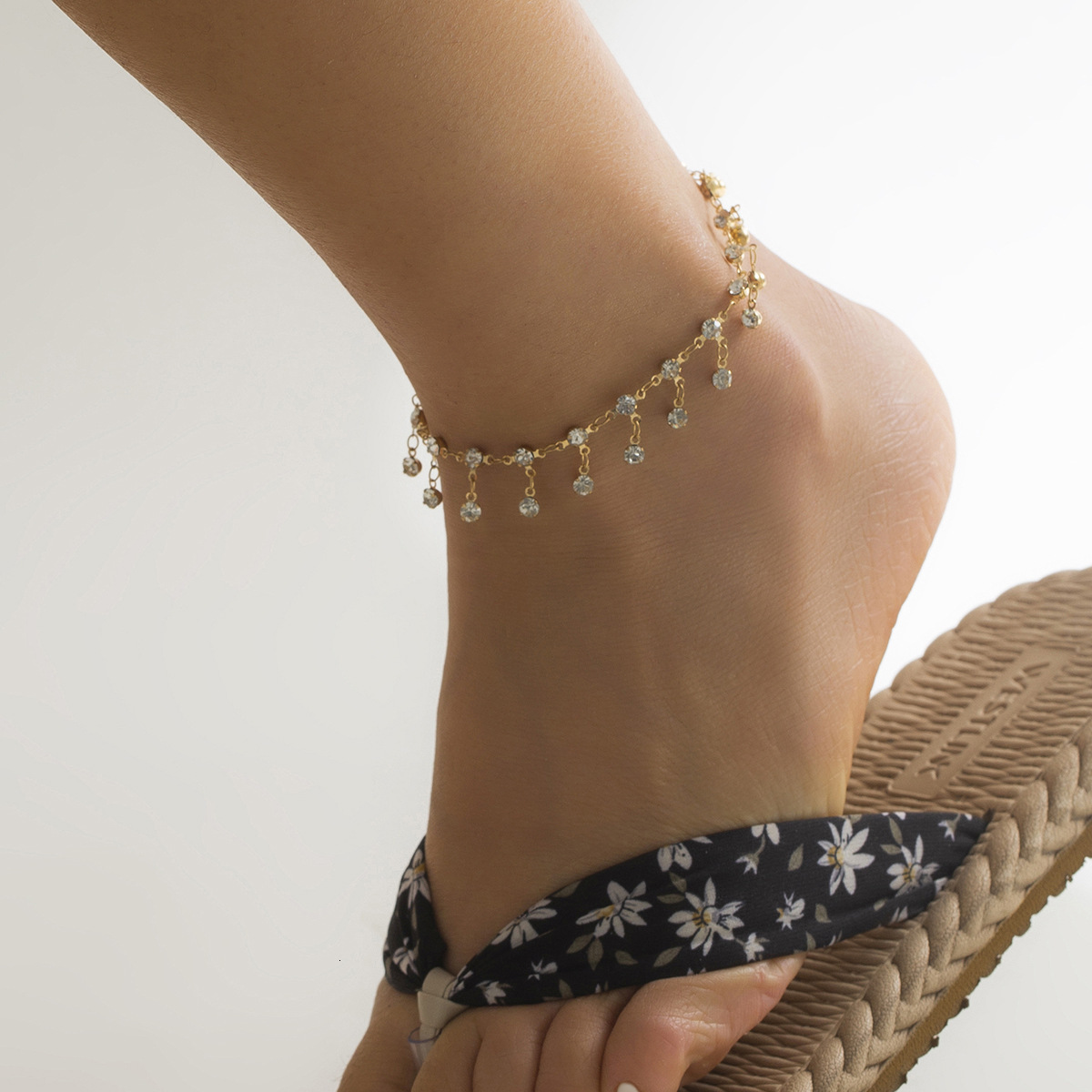 Woman Jewelry ethnic feng shui dia tassel single layer body casual spicy girl metal waist chain