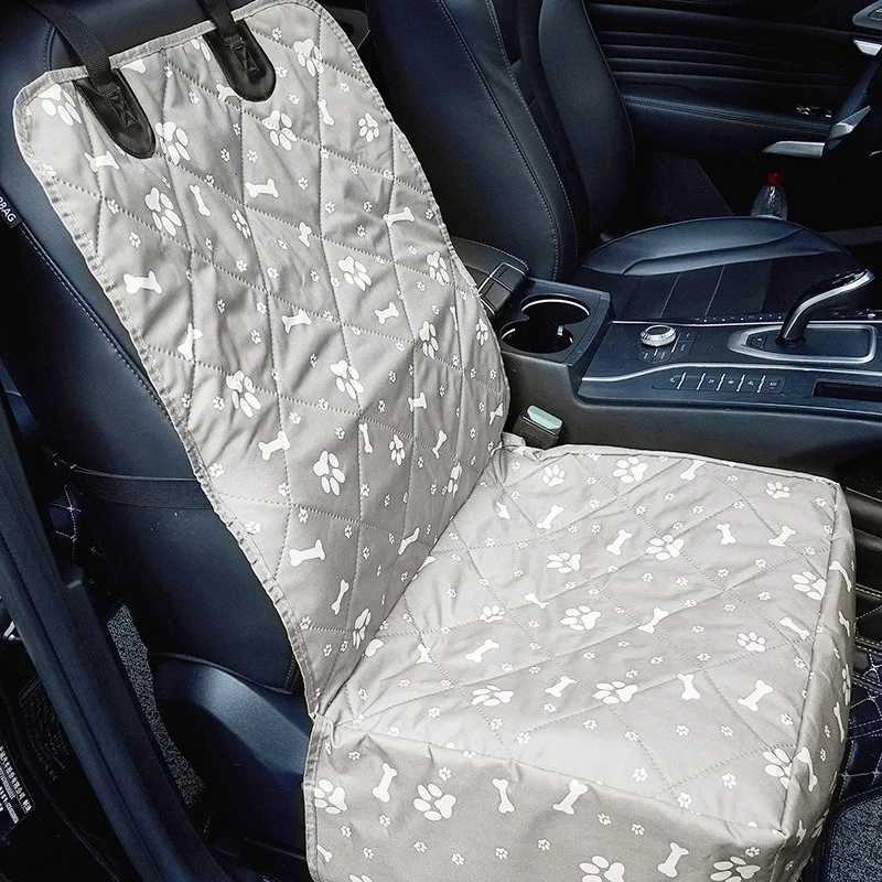 Dog Car Seat Covers Pet Car Basket Co-pilot Cat Safety Seat Litter Pet Dog Waterproof Dirt-proof and Bite-proof Car Cushion Car Seat Artifact H250211