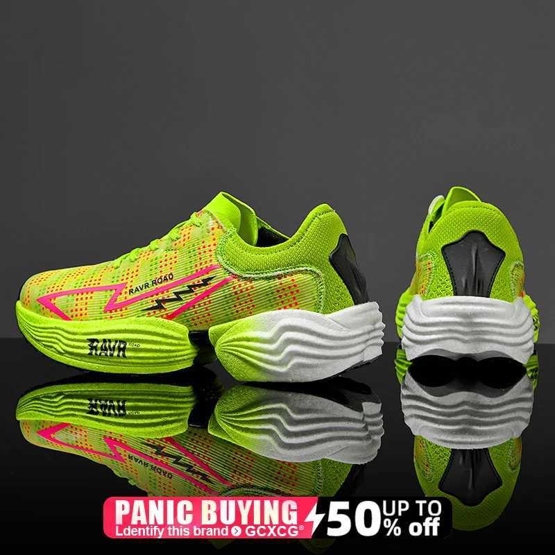 Running Shoes Carbon Board Speciality Marathon Men Sports Breathable Lightweight Womens Comfortable Athletic Nonskid Sneakers Z250304