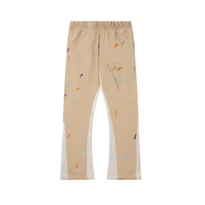 Pants Paint style printed Sweatpants Fashion High Quality High Street Jogger Men's Sweatpants Hip Hop Rock Street US Size S-XL