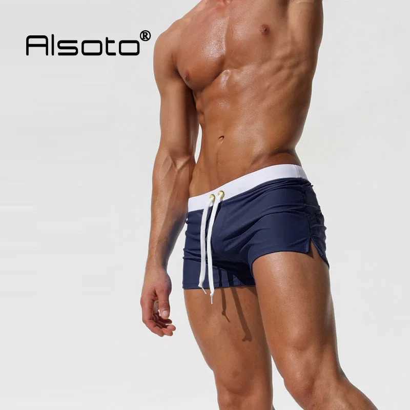 2024 Mens Swimwear Sexy swimming trunks sunga swimsuit swim briefs Beach Shorts mayo sungas de praia mens swimwear Z260314