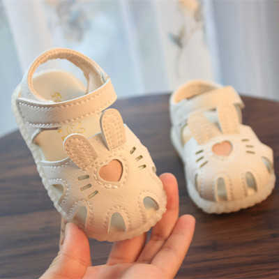 Sandals Love summer 0-1-2 year old girls sandals girls baby soft soled walking shoes Princess Shoes 3 childrens shoes H250212