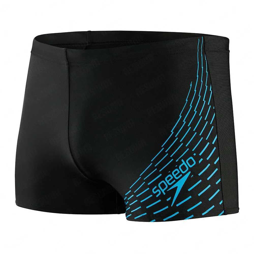 Summer Mens Beach Tights Swim Shorts Quick Dry Swimming Trunks Sports Swim Training Pants Running Surfing Jammer Lycra Swimsuit X250213