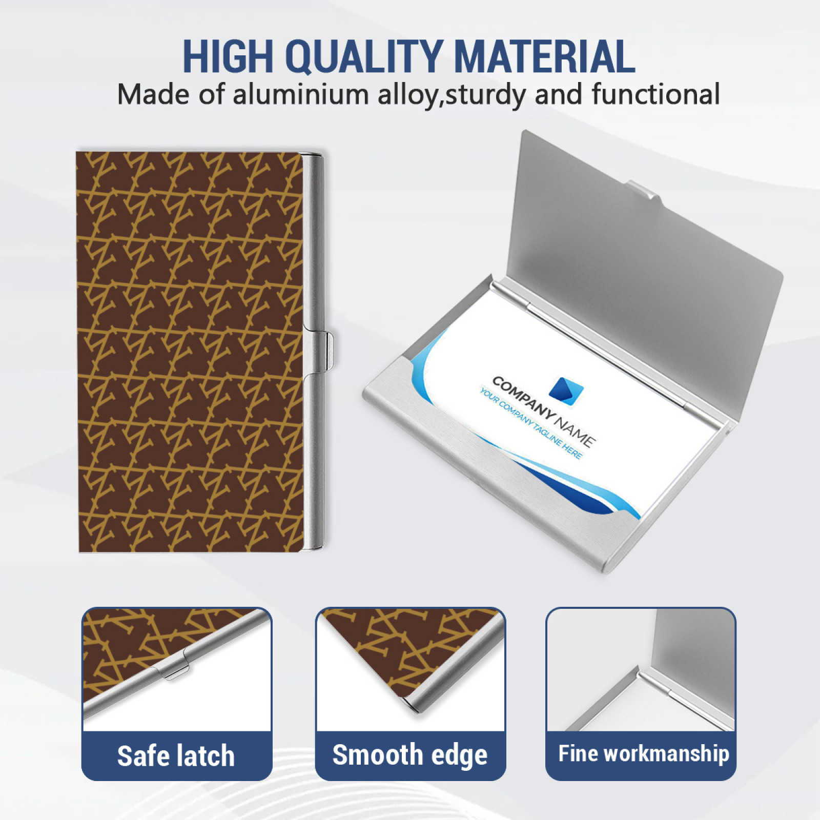 NXY Business Card Holder Color Bank Credit Card Box Multi Slot Slim Card Case Wallet Leather Women Men Business Card clip holders Cover