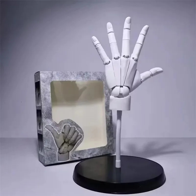 Articulated Hand Model Drawing Figurine Sketch Artist Painting Sculpture Hand Finger Joint Figurine Figma Doll House Decoration 250206