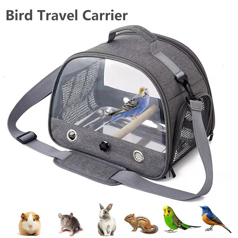 Portable Transport Bird Travel Foldable Birdcage Bird Bag for Going Out Small Pet Multi-functional Bird bag Outdoor 250206