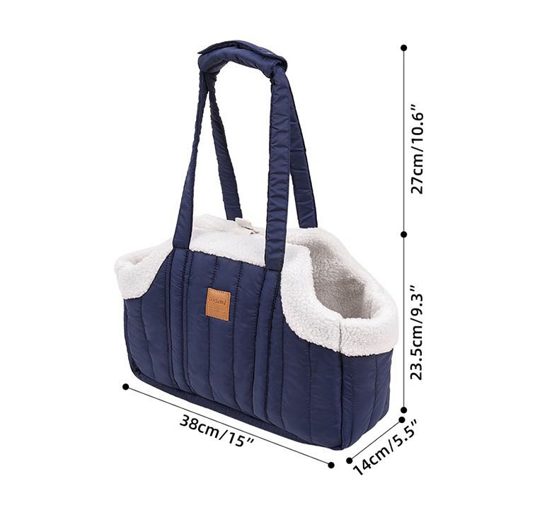 Pet Handbag Cats Carriers Bag Soft Big Capacity with Safety Strap Breathable Pet Carriers Sightseeing Bag