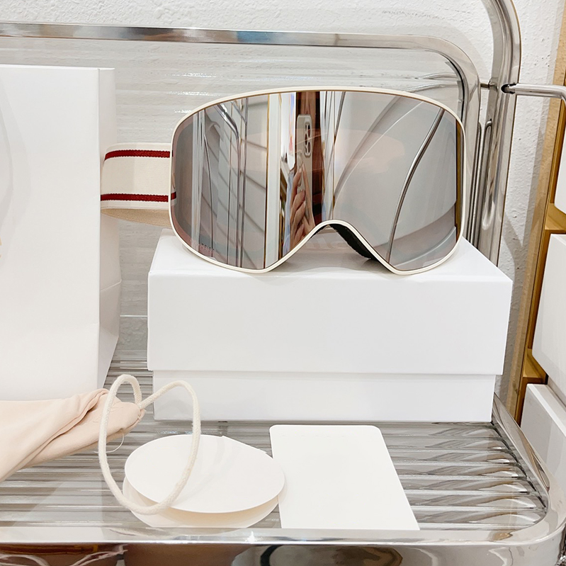 Ski Goggles Man and Women Designer Sunglasses Lunette Reality Eyewear Adjustable Luxury Large Full Frame With Magnetic Glasses Classic Eyeglasses