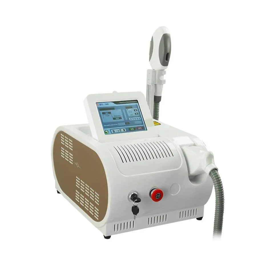 Portable OPT IPL Laser Hair Removal Machine -Skin Care Rejuvenation, Electrolysis Hair Removal Device for Professional Use, Painless Effective Hair Re