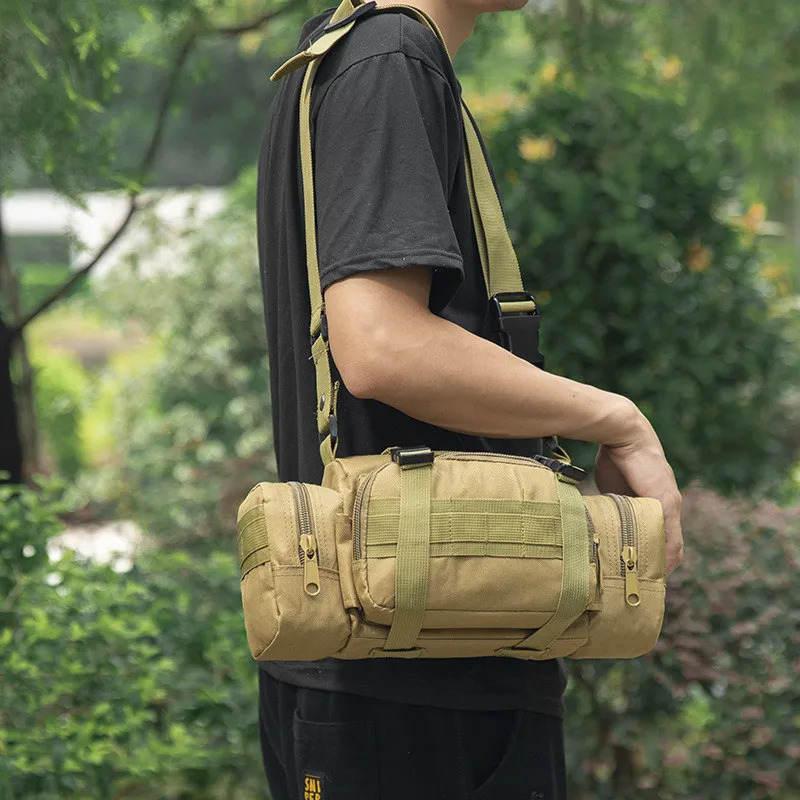 Outdoor Climbing Fishing CampingTactical Fanny Pack Waist Bag Mochilas Molle Hiking Messenger Chest Running 250118