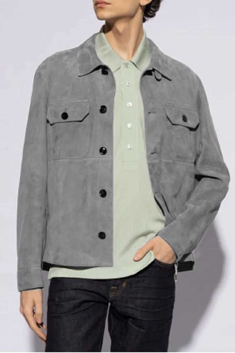 Mens Suede Single-breasted Jacket Suit Male Costumes New in Suits and Blazers Man Blazzer for Men Mens Summer Jackets Costume X250213