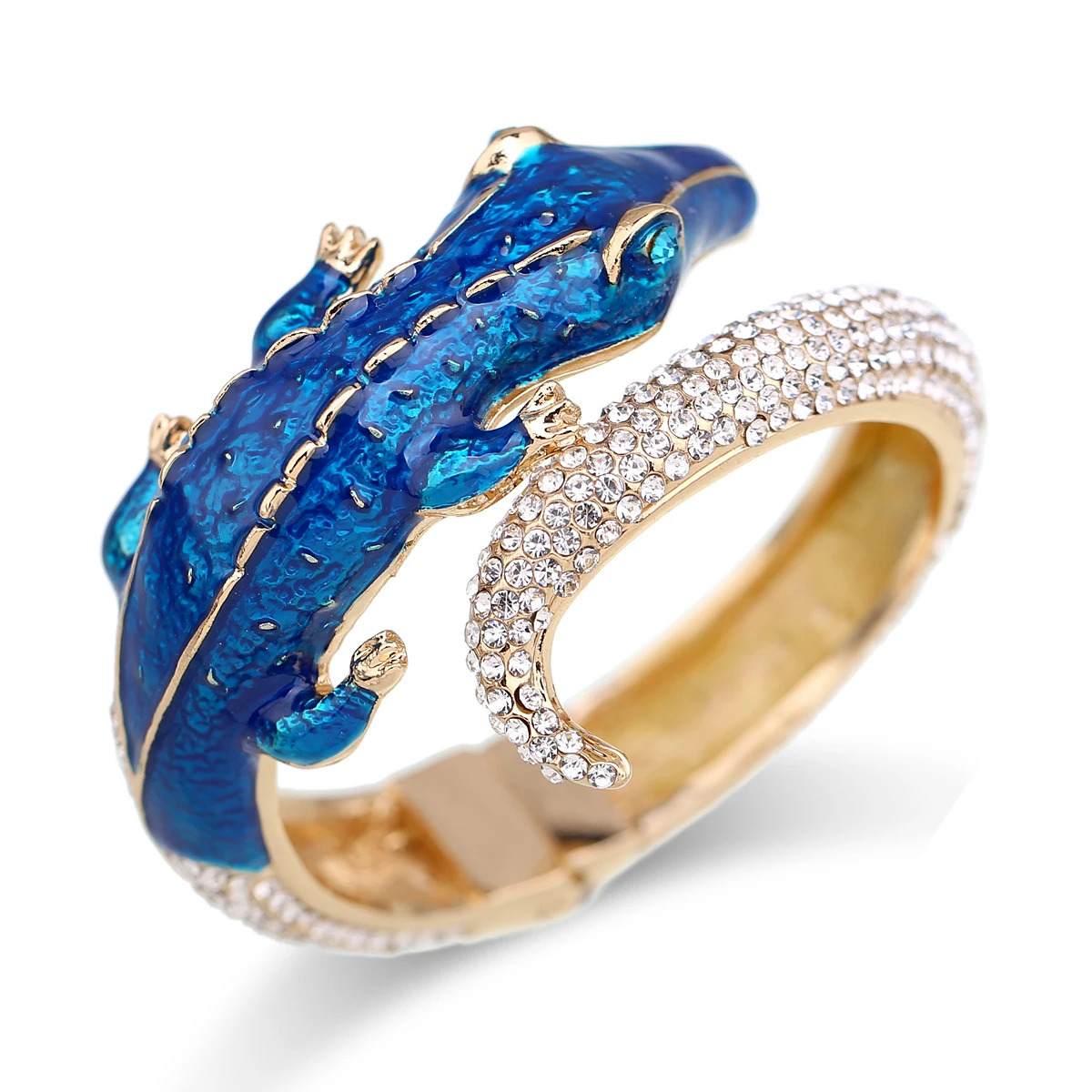 selling Fashion Cuff Bracelet Womens Gold Galvanized Declaration Animal Bracelet Direct BR-03126 250109