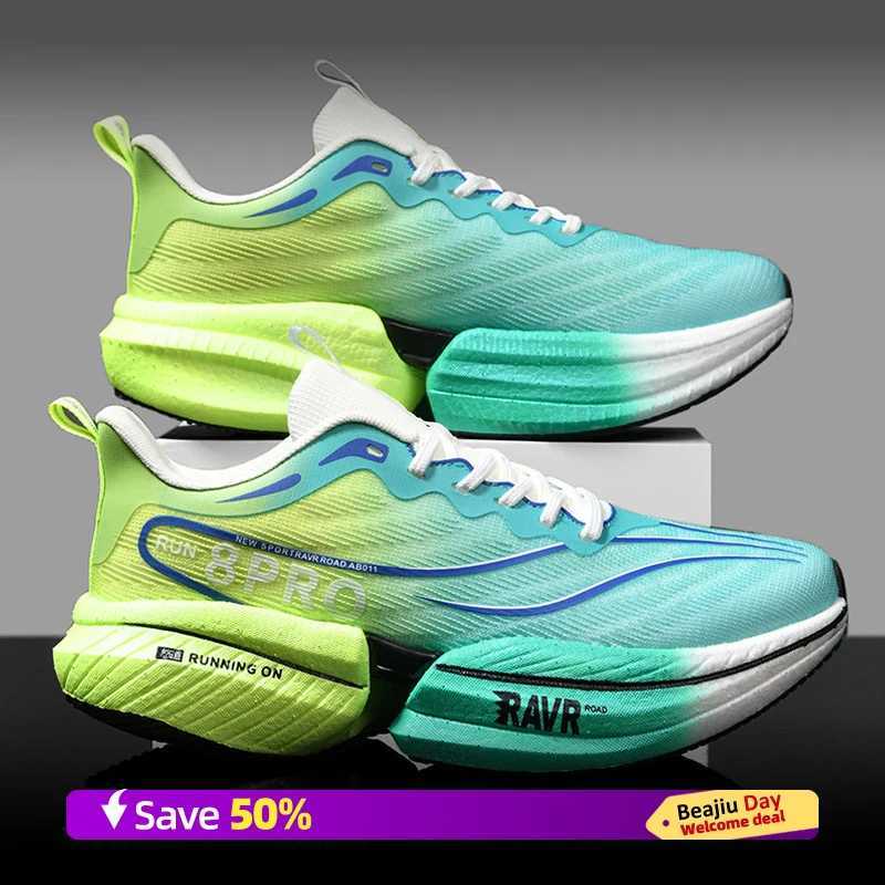 Men Sports Running Shoes Casual Marathon Breathable Lightweight Womens Comfortable Athletic Nonskid Walking Sneakers Outdoors Z250225