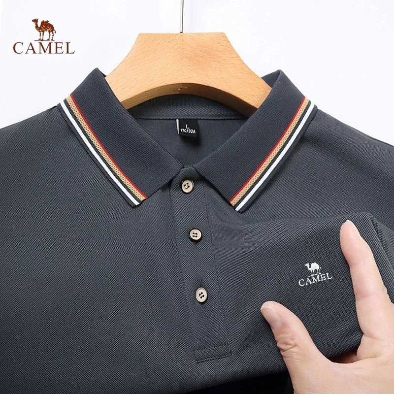 Summer new high-quality short sleeved polo shirt for men luxurious fashionable business casual comfortable breathable cool T-shirt top X250213