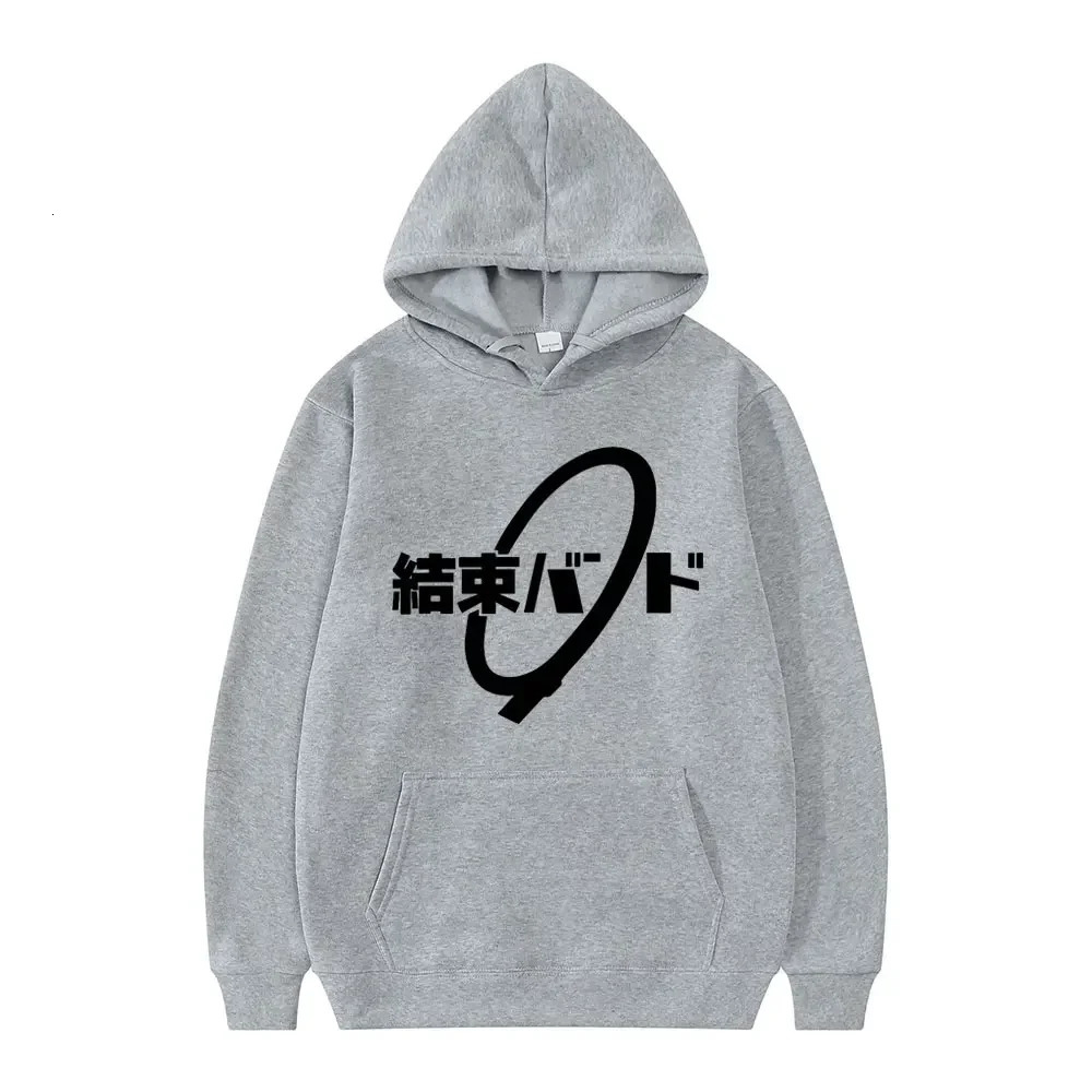 Anime Cos BOCCHI THE ROCK Hoodie Kessoku Band Couples Hoodies Goto Hitori Ijichi Nijika Cospaly Oversized Long Sleeve Male 250213