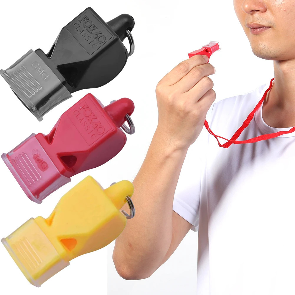 Loud Crisp Sound Whistle Professional Referee Football Basketball Sports Training Outdoor Survival 250107