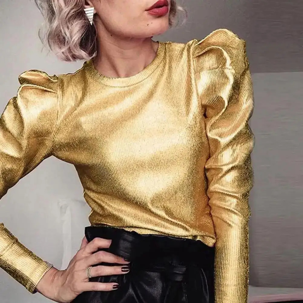 Autumn Winter Women Golden Velvet Long Sleeve Base Tshirts Turtleneck Solid Color Warm Tops Female Bottoming Shirt 250211