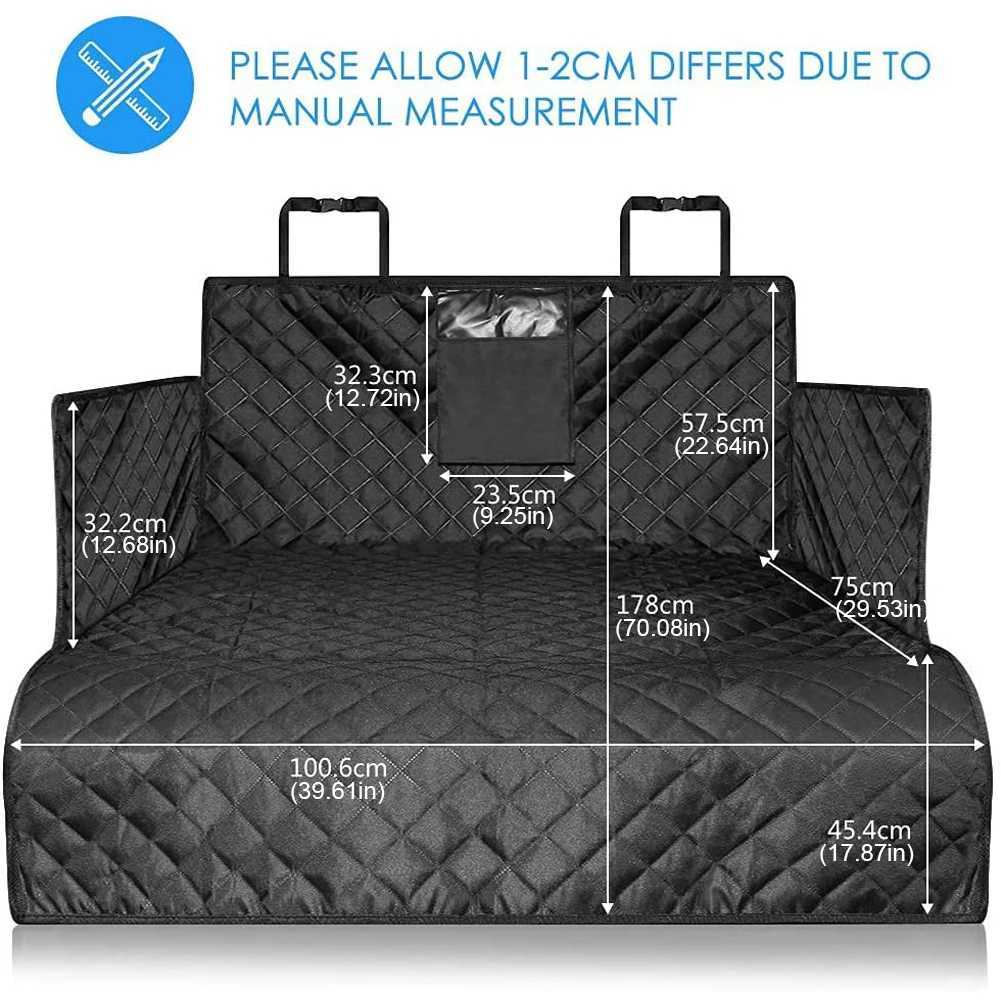 Dog Car Seat Covers Car trunk protection pad waterproof dog travel bag scratch resistant car trunk protection pad dustproof dog pad H250211