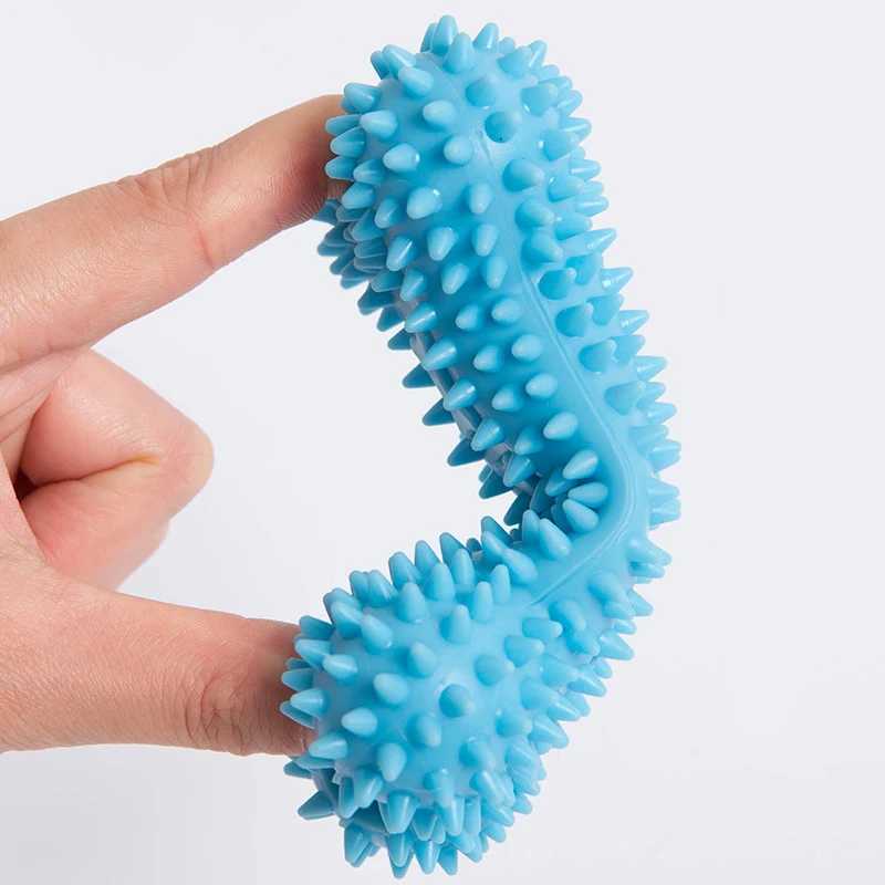 Pet Dog Toys For Small Dog Chews TPR Knot Toys Bite Resistant Molar Teeth Cleaning Dog Training Supplies Interactive Accessories Y250705