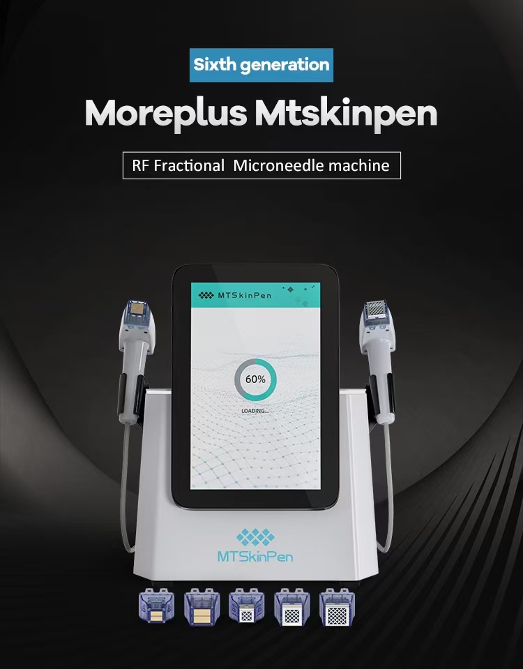 Fractional RF anti-aging wrinkle removal skin rejuvenation face lifting Rf radio frequency skin lifting acne scar treatment gold Rf micro needling ant
