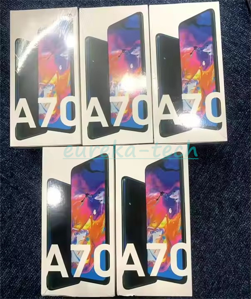 Guarantee Original Unlocked Genuine Galaxy A70 Smartphone Original Android Mobile Phone with GSM LTE CDMA refurbished Phone