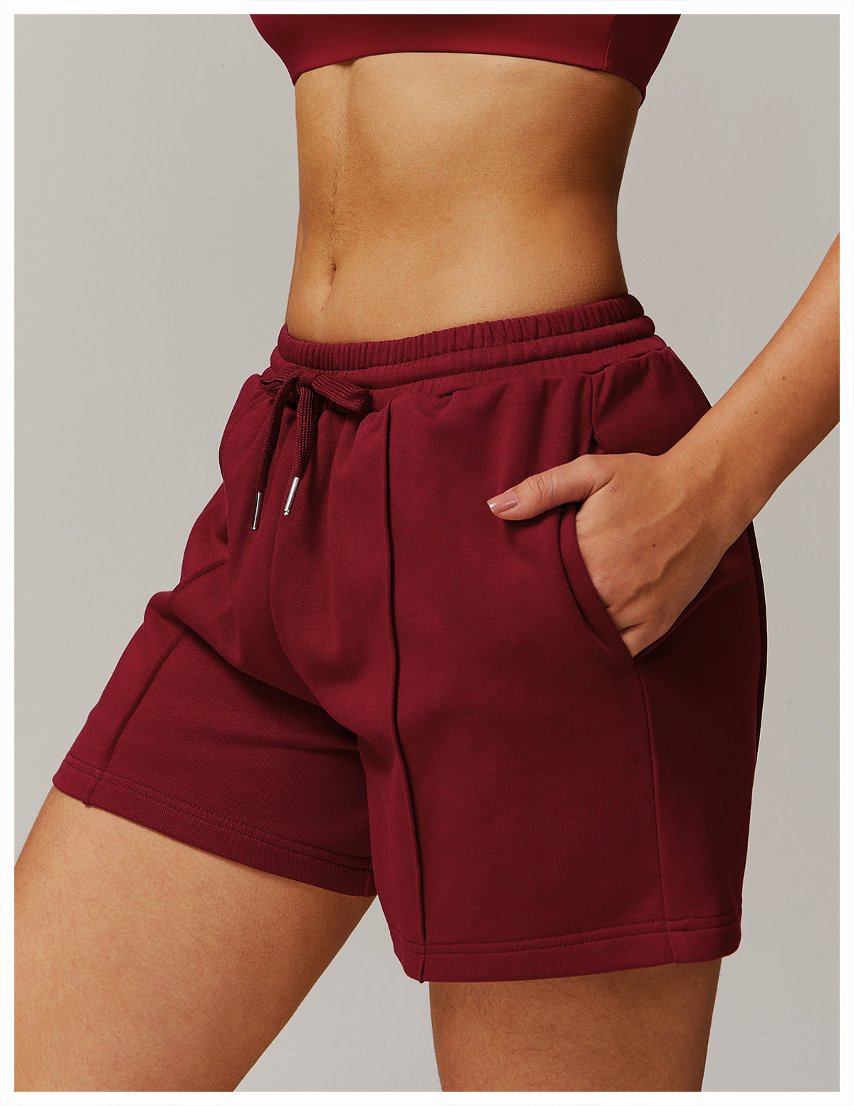 Spring High Waisted Casual Loose Pants With Pockets Outdoor Fashion Sports Shorts Sexy Beach Pants