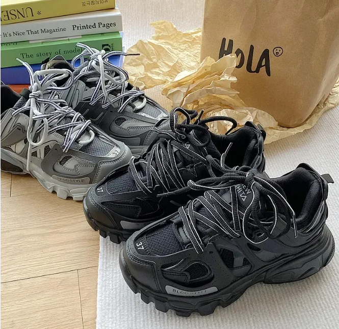 Designer shoes men women sneaker Fashion Men's Chunky Sneakers Male Female Trendy Casual Sports 36-44