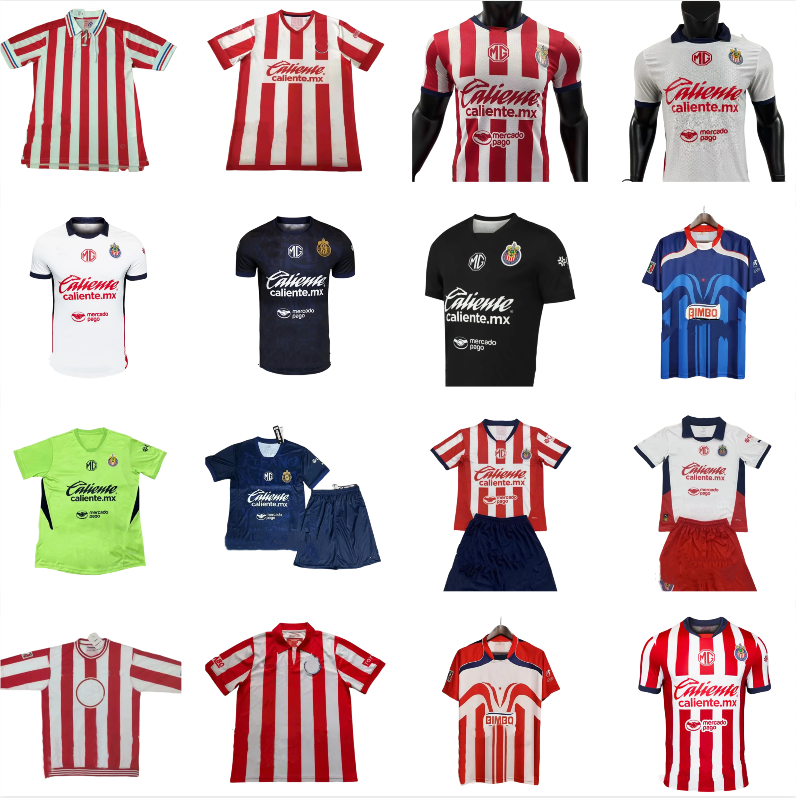 4XL 2024 2025 Deportivo Guadalara Chivas Soccer Jerseys CHICHARITO Chivas De Guadalara Soccer JerseysY.PADILLA POCHO F.BELTRAN CHICHARITO MOZO men football Shirt