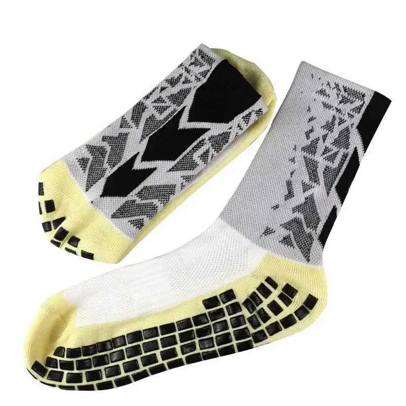 Professional Men Women Camouflage Arrow Soccer Socks Breathable Sports Silicone Anti Slip Grip Football SocksXJ250213