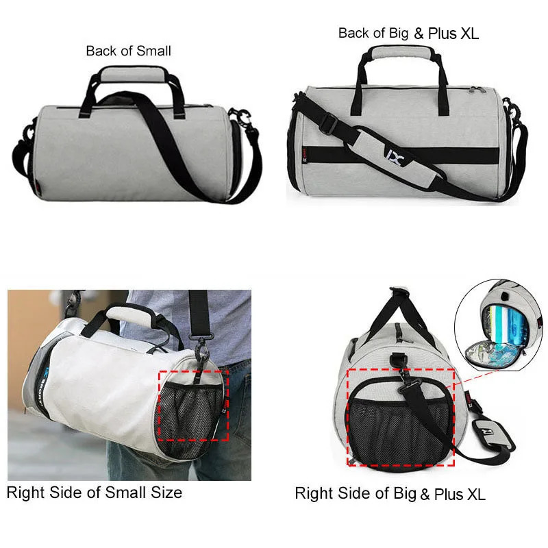 Men Gym Bag Dry Wet For Yoga Women Training Tas Travel Sac De Sport Outdoor Swim Women Shoes Fitness Weekender Shoulder Handbags 250210