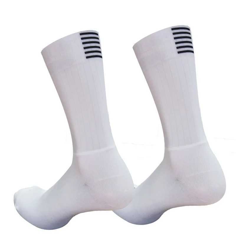 Pro Team Aero Cycling Socks Anti Slip Silicone Road 2025 New Bike Socks Men Sport Calcetines CiclismoXJ250213
