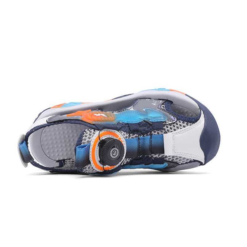 Sandals 2024 Summer Kid Sandals Shoes Children Rubber Student School Shoes Breathable Close Toe Boy Sport Sandals H250212 H250212